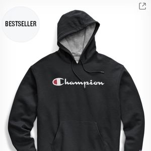 Men's Black Champion Hoodie